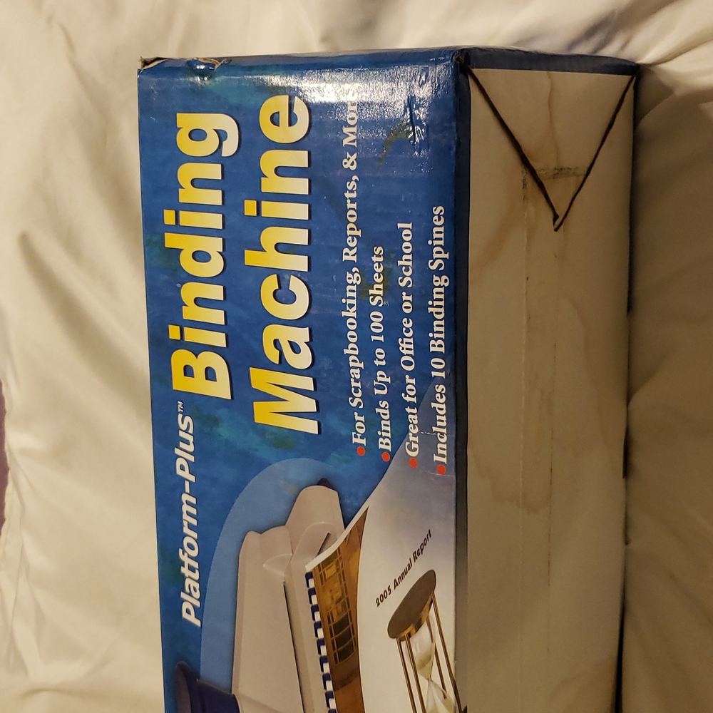 New platform-plus Binding Machine - Picture 5 of 6